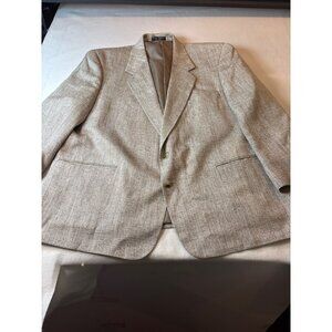 Today'S mAN Mens Beige Wool Blazer Size 48S